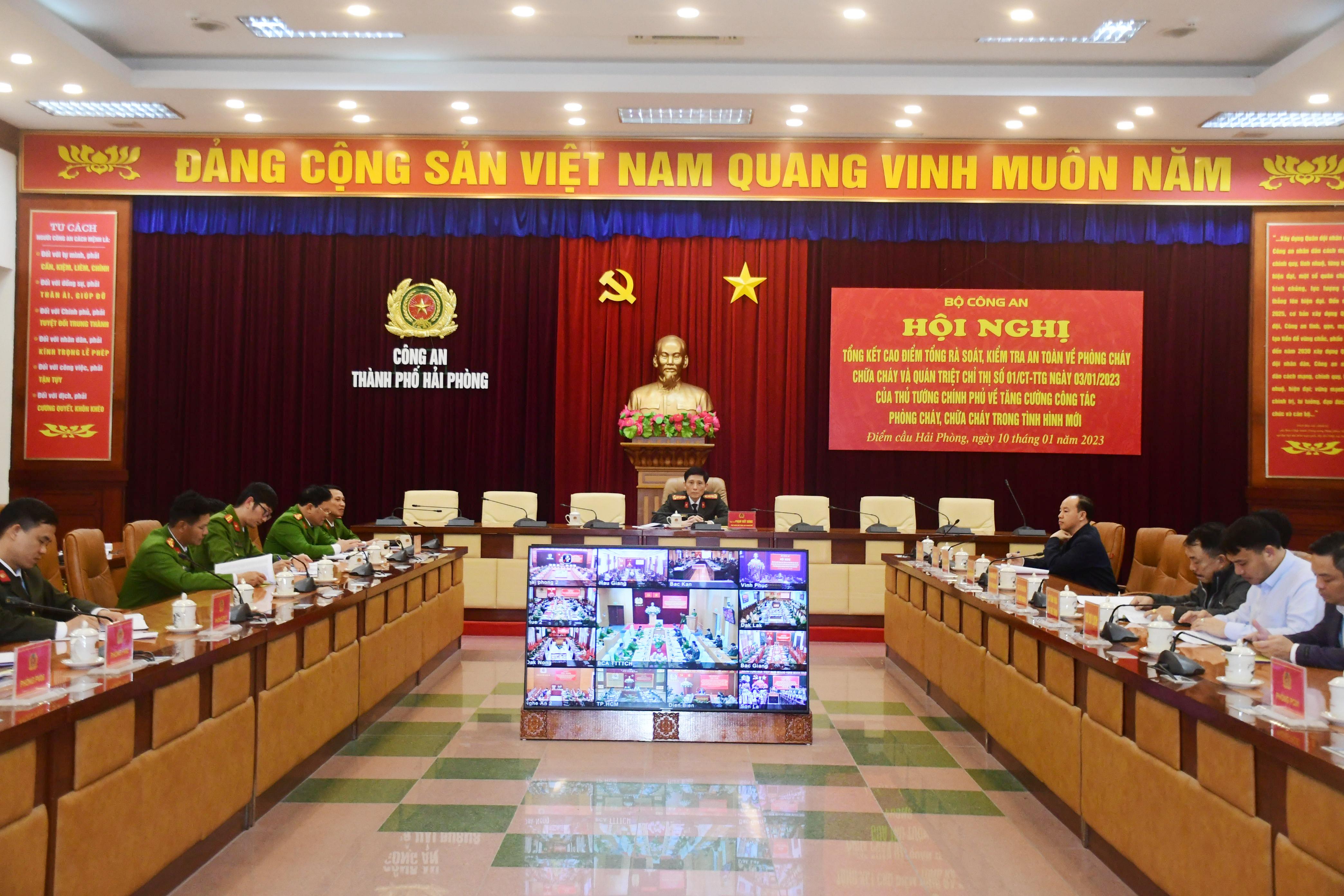 Tổng kết cao điểm tổng rà soát, kiểm tra an toàn về phòng cháy, chữa cháy và cứu nạn, cứu hộ